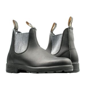 Sold Blundstone womens boots 10 1914 black leather women's boots used gray
